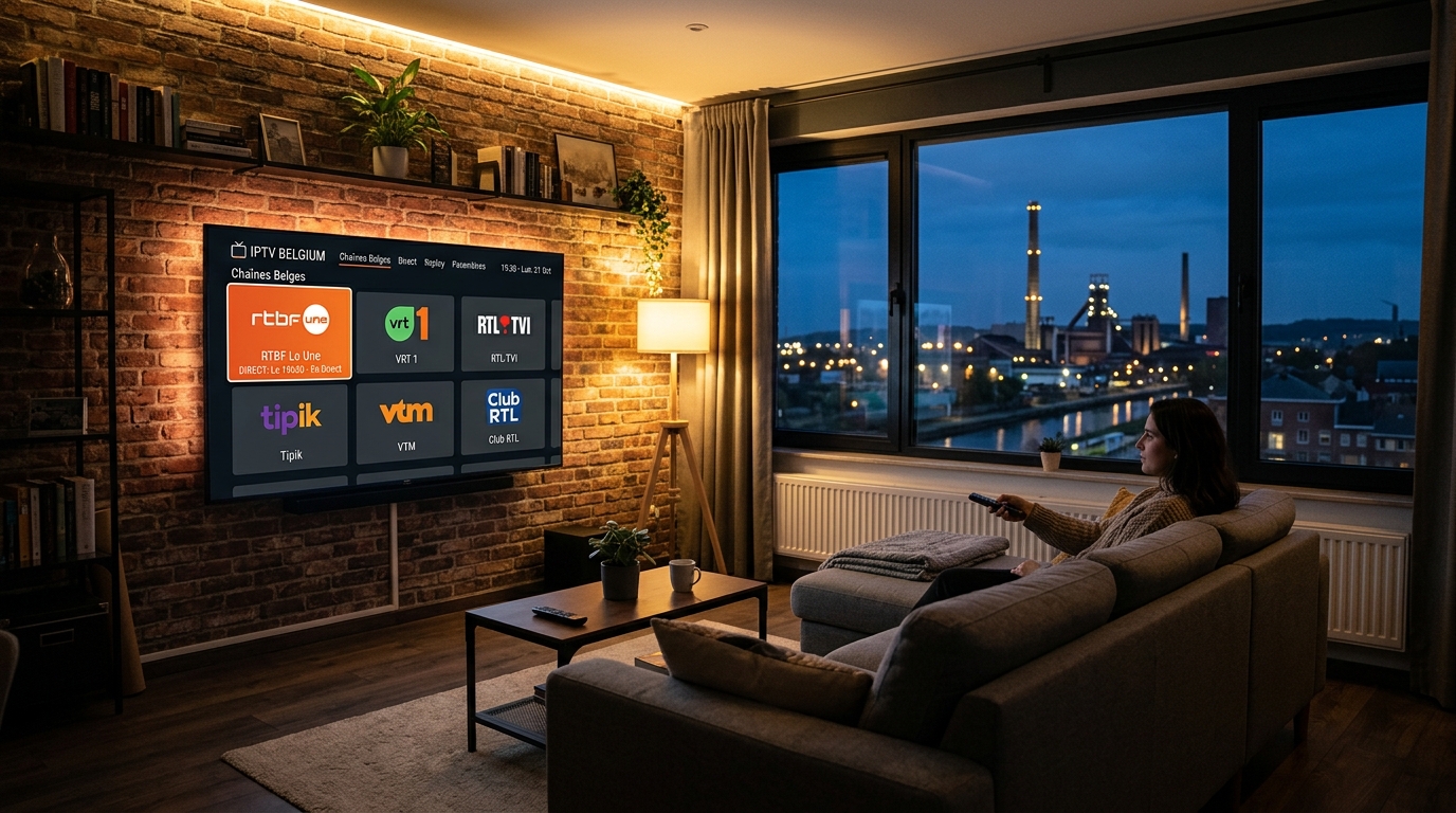 IPTV a La Louviere avec chaines belges en direct, Antenne Centre et sport par IPTV Charleroi