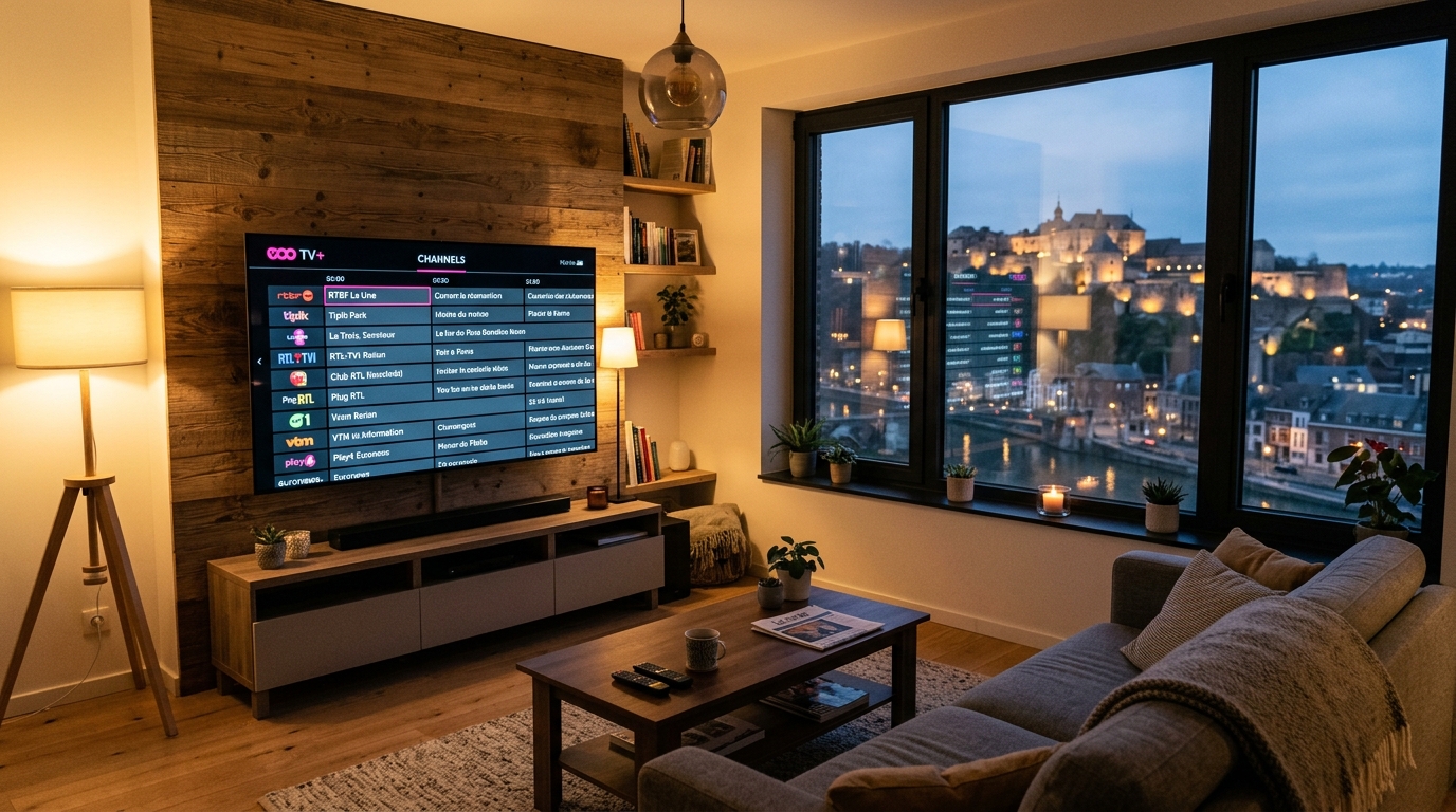 Service IPTV a Namur avec chaines belges en direct, Bouke, sport et VOD par IPTV Charleroi