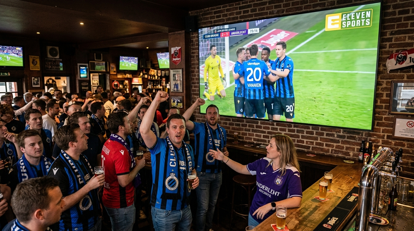 Jupiler Pro League en direct avec IPTV Charleroi sur Eleven Sports et DAZN